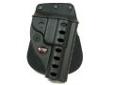 "
Fobus RU3RP E2 Evolution Roto Paddle Holster Ruger Mark I & Mark III
The new E2 series features one-piece holster body construction, and like all FOBUS Holsters, the Evolution, is lightweight and includes steel reinforced rivet attachment and a