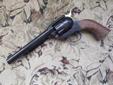 Selling for a friend of mine who's husband passed away a few years back.
EAA (HWM Germany) Bounty Hunter in .22 Magnum. This is a big, heavy, single-action revolver. It has a 6 3/4" barrel and an 8 shot cylinder. I do not have a .22LR cylinder for the