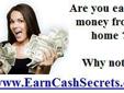 Lost your job or business ?
Or just tired of working for a jerk boss ?
Do you own a computer and have internet access ?
If so, then you can earn money online from your home...
Get 16 FREE training videos right now
go to EarnCashSecrets.com to get your