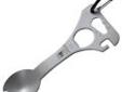 "
Columbia River 9110C Eat'N Tool XL, Bead Blasted, Spoon, Fork
Sometimes Bigger Really Is Better. The Same Great Tool-Now Goes BIG! If you are a current fan of the original Eat'N ToolÂ®, designed by revolutionary designer Liong Mah, you may have been one