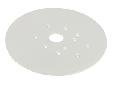 Universal Vision Series Mounting Plate - 15" diameter without pre-drilled holes. You drill your own holes to fit any antenna or dome.Mounting Plates are required to complete an Edson Vision Series Mounting System. Order Base mount separately.