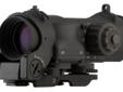 The ELCAN SpecterDR Dual Role 1x / 4x Optical Sight, 5.56 CX5395 Illuminated Ballistic Reticle, A.R.M.S. Picatinny Mount (DFOV14-C1) represents a revolution in optical sight design.
The worldÃ¢â¬â¢s first truly dual field of view optical sight, the SpecterDR