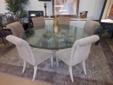 Elegant Pedestal Dining Table
With 4 Chairs
Item # Cowa 01 $1,499
http://www.legendaryfurniturehouston.com/