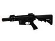 "
Umarex USA 2279318 Elite Force CQC - Black - Competition
The EF CQC rifle is designed for close quarter combat or indoor type gaming. This rifle features a short quadrail for accessories and a mock suppressor to give it the tactical look everyone wants.