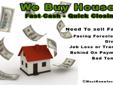 I Buy Houses FAST CASH Today
Call NOW - 407-286-1239 24 hr recorded message