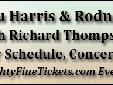 Emmylou Harris & Rodney Crowell 2013 Tour
with Richard Thompson Electric Trio - Best Concert Tickets
Emmylou Harris will be on tour in 2013 with co-headliner Rodney Crowell and joined by the Richard Thompson Electric Trio. The Emmylou Harris & Rodney