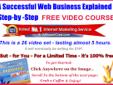â DeMystify Making Money Online â
â  TWO SIMPLE STEPS â 
online unit money earn to to white how onlineMuskehounds money
1st..Click on the First Image Below and watch the FREE Video Course
Â "A Web Business Explained"
This Explains "STEP by STEP" EVERYTHING