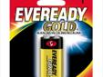 Energizer Eveready Gold 9V /1 A522BP
Manufacturer: Energizer
Model: A522BP
Condition: New
Availability: In Stock
Source: http://www.fedtacticaldirect.com/product.asp?itemid=46840
