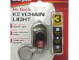 Hi-Tech LED Keychain Light- High Visibility White Light- Sleek lightweight body- Impact Resistant- Compact Design- 3 Modes: High Beam, Low Beam, Flash(Strobe)- Includes 2 CR2016 Lithium Coin Cell batteries
Manufacturer: Energizer
Model: HTKC2BUBP