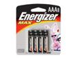 Energizer Premium Max AAA (Per 8) E92BP-8
Manufacturer: Energizer
Model: E92BP-8
Condition: New
Availability: In Stock
Source: http://www.fedtacticaldirect.com/product.asp?itemid=34632