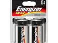 Energizer Premium Max D (Per 4) E95BP-4
Manufacturer: Energizer
Model: E95BP-4
Condition: New
Availability: In Stock
Source: http://www.fedtacticaldirect.com/product.asp?itemid=46862