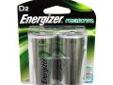"
Energizer NH50BP-2 Energizer Rechargeable Batteries NiMH D 2500 mAH (Per 2)
Energizer Rechargeable batteries are highly recommended for high-drain or frequently-used devices- ones that you use more than once a week- such as digital cameras, portable