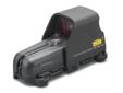 The Eotech 553 sight offers holographic reticle patterns that are instantly visible in any light condition, instinctive to center regardless of shooting angle and always remain in view to achieve lightning quick reticle to target acquisition without