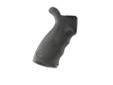 The ERGO original black SUREGRIP is an ergonomically designed pistol grip that fits all AR10 and .308 Large Frame rifles. This Black ambidextrous pistol grip features the SUREGRIP texture.Features:- Ergonomically correct finger grooves- Ambidextrous