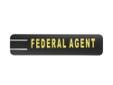 ERGO Flat Panel Federal Agent Graphic Panels clearly display your Federal Agent identificationFeatures:- Positive locking, slide-on rail covers provide full profile protection to Picatinny rails- Bright FEDERAL AGENT graphics clearly display your Federal