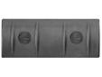 ERGO AR15 10-Slot Medium Rail Cover Package of 3 Covers Black. Ergo (10 Slot) Medium Black Rail covers clip directly onto the Picatinny rail for full cover handguard improved weapon control. Protects unmounted rail areas from damage. Prevents damage to