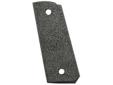 The ERGO XTR tapered bottom hard rubber 1911grip is a heavily textured, minimally abrasive grip for standard 1911 frames.Features:- Heavily textured, minimally abrasive hard rubber design- Thin profile attaches with standard grip screws- Designed to