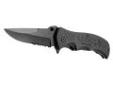 "
Lansky Sharpeners LKN004 Evader Serrated
The Evaderâ¢ Knife is a tough, tactical folder combines the convenience of an EDC (everyday carry) knife with the heavy duty strength of a tactical blade. The Quick Action deployment system makes the Evaderâ¢ Knife
