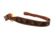 Rifle Sling - Genuine Top Grain Leather- Suede Lined- Safari Cobra style- Tan, with black outlining images- Fits 1" swivels- Made in the USA
Manufacturer: Hunter Company
Model: 27-131
Condition: New
Price: $33.54
Availability: In Stock
Source: