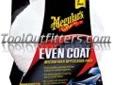 "
Meguiars X3080 MEGX3080 Even Coatâ¢ Microfiber Applicator Pads
Features and Benefits:
The ultimate pad for swirl free, show car perfect results
Gentler than a foam pad, this applicator is ideal for ultra fine polishing and waxing
It's large, 5" surface