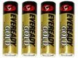 Energizer A91BP-4 Eveready AA Batteries Per 4
Eveready AA 4 Pack
Specifications:
- Product Type: General Purpose Battery
- Battery Size: AA
- Packaged Quantity: 4
- Battery Chemistry: Alkaline
- Output Voltage: 1.5 V DC
Price: $2.19
Source: