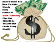 Get Your Own Bag Of Cash By Working Smart...
Stop beating your head against the wall of dead end opportunities...
Our Hot Leads pull in Steady Daily Profits of $200+++ Every Day...