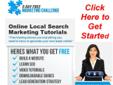 Learn exactly what needs to be done to start getting business leads from the search engines. Free training! Don't have a website? Not a problem, as you'll launch your own free local lead generation website during the 5 day training! We show you exactly
