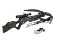 Excalibur Eclipse XT Crossbow w/Shadow-Zone Lite 6754
Manufacturer: Excalibur
Model: 6754
Condition: New
Availability: In Stock
Source: http://www.fedtacticaldirect.com/product.asp?itemid=58015