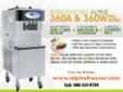 Own a frozen yogurt business for little to no money down!
BRAND NEW quality machines available with full financing!
0$ shipping and NO sales tax!
Comes with FREE yogurt mix?start making $$$ from day one!!!
Visit our website http://www.alpinefreezer.com