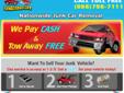 NATIONWIDE Junk Car Removal With Cash For Junk Cars
Free Junk Car Towing Included
We pay YOU cash on the spot and offer convenient pickup appointments.
We use a network of over 3000 Tow Operators across the U.S.!
Let our Experience and Knowledge get you