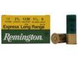 "
Remington SP129 Express LR 12ga 2.75"" 1.25oz 9sh /25
Remington Ammunition
Specifications:
- Gauge: 12
- Shot Size: 9
- Shot Weight: 1 1/4 oz.
- Length: 2.75""
- Muzzle Velocity: 1330 fps
- Rounds Per Box: 25 "Price: $14.38
Source: