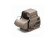 "
EOTech EXPS3-2TAN EXPS3-2 Sight Reticle Pattern 65MOA Ring/(2)1MOA Dots, Tan
Eotech has done it again by making the best even better. Offering true 2 eyes open shooting, a transversely mounted lithium 123 battery, and 7 mm raised base offering iron