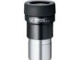 "
Pentax 70532 Eyepiece SMC Pentax XF 11/4"" Tube 12
Pentax XF 12 Eyepiece
PENTAX XF eyepieces offer high-refraction, low-dispersion lanthanum glass elements to provide high-resolution images with minimal aberrations. Ideal for observation and photography
