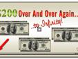 Pull in $200 Multiple Times Per Day...
Not Bad For Just 90 Minutes a Day...