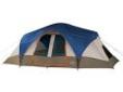 "
Wenzel 36425 Family Dome Tent Great Basin
Great Basin Family Dome Tent
Features:
- Shockcorded fiberglass poles with pin and ring system for easy set-up
- Hooped fly over front door and rear window for weather protection
- Hanging divider curtain