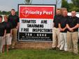 Priority Pest Protection Service is Nashville and Mount Juliet's favorite pest control pros and exterminators.
Fleas, Ticks, and Termites can all be controlled or exterminated now so you may have bug free surroundings.
Our company is family owned