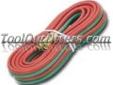 "
Firepower 1412-0020 FPW1412-0020 3/16"" x 25' Dual Line Welding Hose
Features and Benefits:
Premium quality hose produced to stringest specifications
Meets or exceeds the requirement of RMA and CGA
Grae "R" welding hose is reccommended for use with