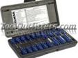 "
J S Products (steelman) 95978 JSP95978 19 Piece Master Terminal Tool Kit
Features and Benefits
Tools for the new Volkswagen and Audi vehicles
Tools for coolant sensors, wiring harnesses and terminal blocks on Chrysler, Hyundai, KIA, Mitsubishi and most