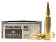 Load number: 300BCaliber: 300 SavageBullet Weight: 180 Grains, 11.66 GramsPrimer number: 210Classic Centerfire, Power Shok Soft PointUsage: Medium GameFederal Power Shok bullets hit hard and expand reliably for effective game-getting performance. The