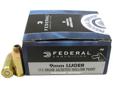 Federal Ammunition- Caliber: 9mm Luger- Grain: 115- Bullet: Jacketed Hollow Point, Personal Defense- Muzzle Velocity: 1180 fps- 20 Rounds per BoxSpecs: Bullet Type: JHPCaliber: 9MMLUGGrain: 115
Manufacturer: Federal Cartridge
Model: C9BP
Condition: New