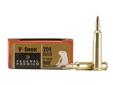 Choose the Vital Shok for supreme medium to large game knockdown power or V-Shok varmint loads for maximum velocities and large terminal wound channels. SPECIFICATIONS: Caliber :204 RugerBullet Type :Nosler Ballistic TipBullet Weight :32 GRMuzzle Energy