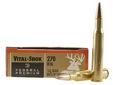 Option for medium to large game. Vital-Shok is available in the world's finest big game bullets, from the unrivaled Speer Trophy Bonded Bear Claw and Nosler's latest offerings to Sierra and Barnes. Match that with world class brass, select powders and