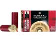 Federal Personal Defense 12Ga 2.75", 00 Buck, 5-Rounds. Federal's Personal Defense brand offers options designed to stop threats immediately, while minimizing the danger to loved ones in the house. Federal did not overlook any details developing these