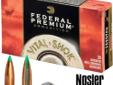 Federal Premium Vital-Shok, 260 Remington, 120Gr Nosler Ballistic Tip - 20 Rounds. Make sure every shot count by carrying Federal Premium Vital-Shok. Federal Premium Vital-Shok is the world's most technologically advanced bullets with world-class brass,