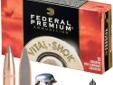 Federal Premium Vital Shok, 25-06 Remington, 117Gr Sierra GameKing BTSP - 20 Rounds. From the world leader in premium ammunition comes Vital-Shok your best option for medium to large game. Make sure every shot counts by carrying Federal Premium