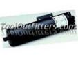"
RTI 026-80077-00 RTI026-80077-00 Filter, Low Side 1996âCurrent Model Machines
Inlet filter for 1996â current RTI A/C Models. Change usually recommended at 25 hours of compressor run time (150â250 vehicles). See Recycling Machine Operation Manual.
