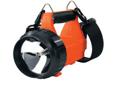 Streamlight Fire Vulcan LED is the latest design in rechargeable lantern style lights from Streamlight. It has all of the cutting edge features you are looking for in a handheld searchlight including lightweight lithium-ion rechargeable battery, 8