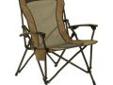 "
Browning Camping 8517114 Fireside Chair Gold Buckmark
When you have time free from the demands of work, want to rest, enjoy hobbies or sports, or just sit around the campfire, the Fireside is going to be a comfortable place for you to escape to. The