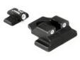"
Trijicon FS03 Firestar Front & Rear Night Sight Set .45, 3 Dot
Trijicon Bright & Tough(TM) Night Sights are three-dot iron sights that increase night-fire shooting accuracy by as much as five times over conventional sights. Equally impressive, they do