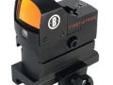 "
Bushnell AR730005C First Strike 5 MOA Reflex Dot, Hi-Rise Mount Clam Pack
The AR Optics First Strike HiRise Red Dot Sight from Bushnell is a lightweight tactical optic for close-range targeting. This AR Optics series sight features a 5 MOA red dot with